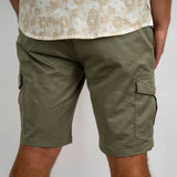 Bermuda cargo kaki pour homme Blacks Legend