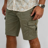 Bermuda cargo kaki pour homme Blacks Legend