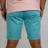 Bermuda chino turquoise pour homme Blacks Legend