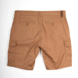 Bermuda coupe cargo marron pour homme BACK TO LEGEND (vêtement à plat de dos)