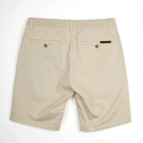 Bermuda coupe chino beige pour homme BACK TO LEGEND (vêtement à plat de dos)