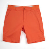 Bermuda coupe chino orange pour homme BACK TO LEGEND (vêtement à plat de face)