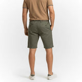 Bermuda coupe chino vert amande pour homme BACK TO LEGEND
