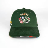 Casquette Barbarians kaki Afrique du Sud BACK to LEGEND (vue de face)