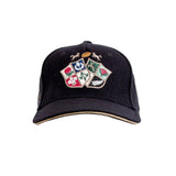 Casquette Barbarians noire (vue de face)