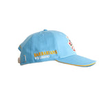 Casquette bleu ciel Barbarians ARGENTINE (Vue profil droit)