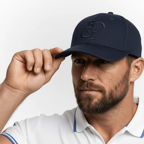 Casquette bleu marine signature rugbystique BACK to LEGEND