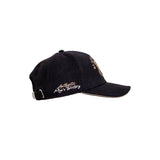 Casquette noire en laine blason Blacks Legend (Vue de côté)