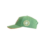 Casquette verte Barbarians IRLANDE (vue de profil)