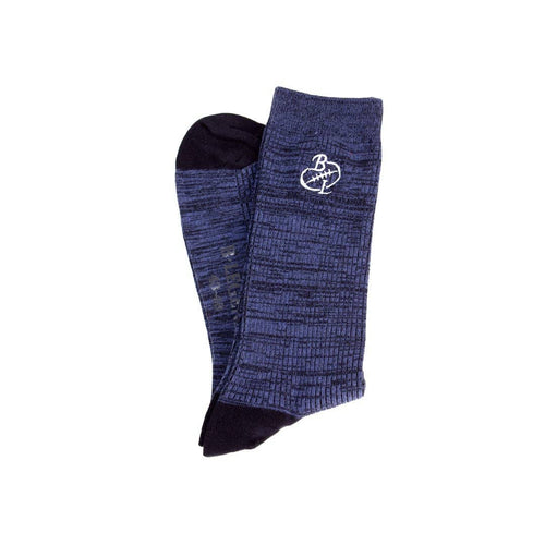 Chaussettes bleu marine pour hommes élégants - Blacks Legend