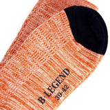 Chaussettes oranges pour hommes Blacks Legend
