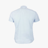 Chemise manches courtes bleu ciel imprimé gaufré Blacks Legend (Vue de dos)