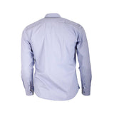 Chemise manches longues bleu ciel à rayures Blacks Legend (Vue de dos)