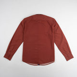 Chemise BACK TO LEGEND homme rouge à manches longues en popline (chemise à plat de dos)