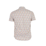 Chemise orange imprimé fleuri multicolore Blacks Legend (Vue de dos)
