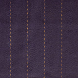Écharpe rayée bleu marine Blacks Legend (Zoom sur le tissage)