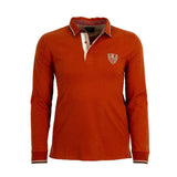 Polo orange à manches longues Passion for Historic Rugby