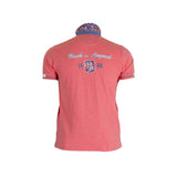 Polo homme rose BACK to LEGEND (vue de dos)