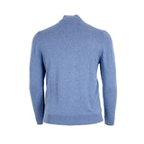 Pull camionneur bleu en cachemire Blacks Legend (Vue de dos)
