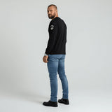 Sweat Barbarians bleu marine col rond BACK TO LEGEND