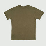 T-shirt expédition kaki col rond pour homme BACK to LEGEND (vêtement à plat de dos)
