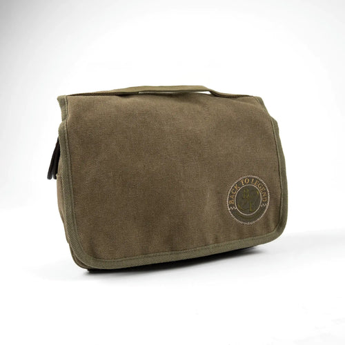 Trousse de toilette kaki pour homme BACK TO LEGEND