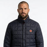 Veste matelassée bleu marine pour hommes BACK TO LEGEND