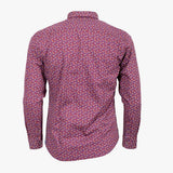 Chemise à fleurs bordeaux A612CL74-BO6-S - Blacks Legend