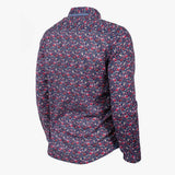 Chemise Casual - Fleuris - Bleu A612CL66-BL8-S - Blacks Legend