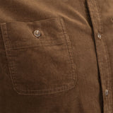 Chemise en velours - Kaki A722CL10-MA7-M - Blacks Legend