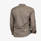 Chemise Manches Longues à Motifs - Kaki A722CL70-VE7-M - Blacks Legend