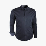 Chemise Manches Longues - Navy APECL03-BL9-S#46680 - Blacks Legend