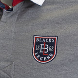 Copie de Polo Manches Longues Gris Chiné A722PL06-GR2-S - Blacks Legend
