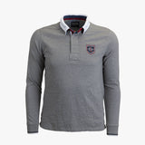 Copie de Polo Manches Longues Gris Chiné A722PL06-GR2-S - Blacks Legend