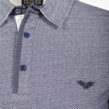 Polo Manches Longues Bleu Chiné A612PL20-BL9-S - Blacks Legend