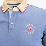 Polo Manches Longues City - Bleu A722PL16-BL8-M - Blacks Legend