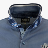 Polo Manches Longues City - Bleu A722PL02-BL6-M - Blacks Legend
