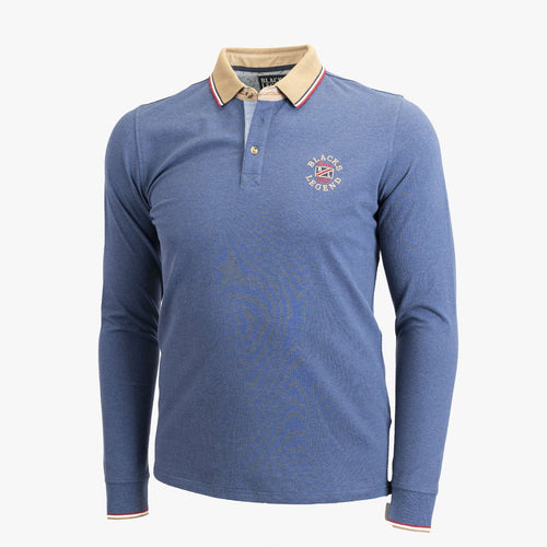 Polo Manches Longues City - Bleu A722PL16-BL8-M - Blacks Legend