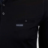 Polo Manches Longues Noir A722PL03-NO9-S - Blacks Legend