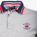 Polo Numéro 10 - Manches Courtes - Gris A612PC19-GR2-S - Blacks Legend