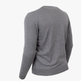 Pull Col V - Cachemire et Coton A612KN20-GR7-M - Blacks Legend