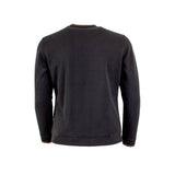 Sweat noir brodé à col rond Blacks Legend (Vue de dos)