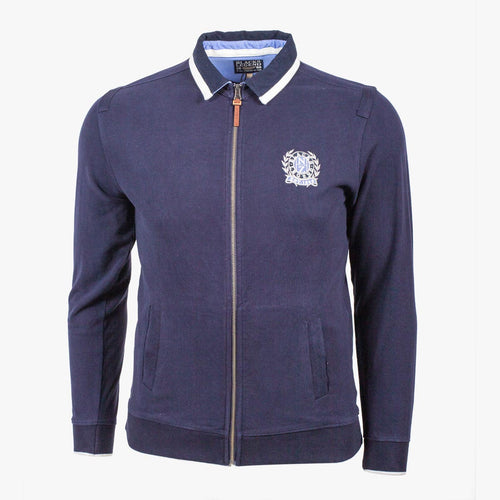 Sweatshirt Col Polo - Bleu Marine A612SW03-BL9-S - Blacks Legend