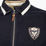 Sweatshirt Col Polo - Noir A612SW03-NO9-S - Blacks Legend