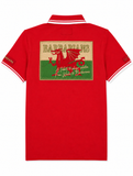 polo manches courtes red