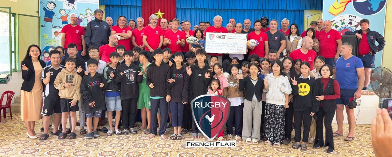Blacks Legend soutient l'association Rugby French Flair