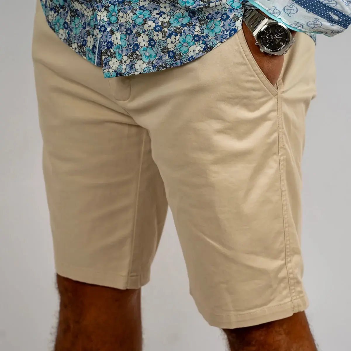 Bermuda chino beige clair pour homme Blacks Legend