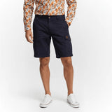 Bermuda coupe cargo bleu marine pour homme BACK TO LEGEND