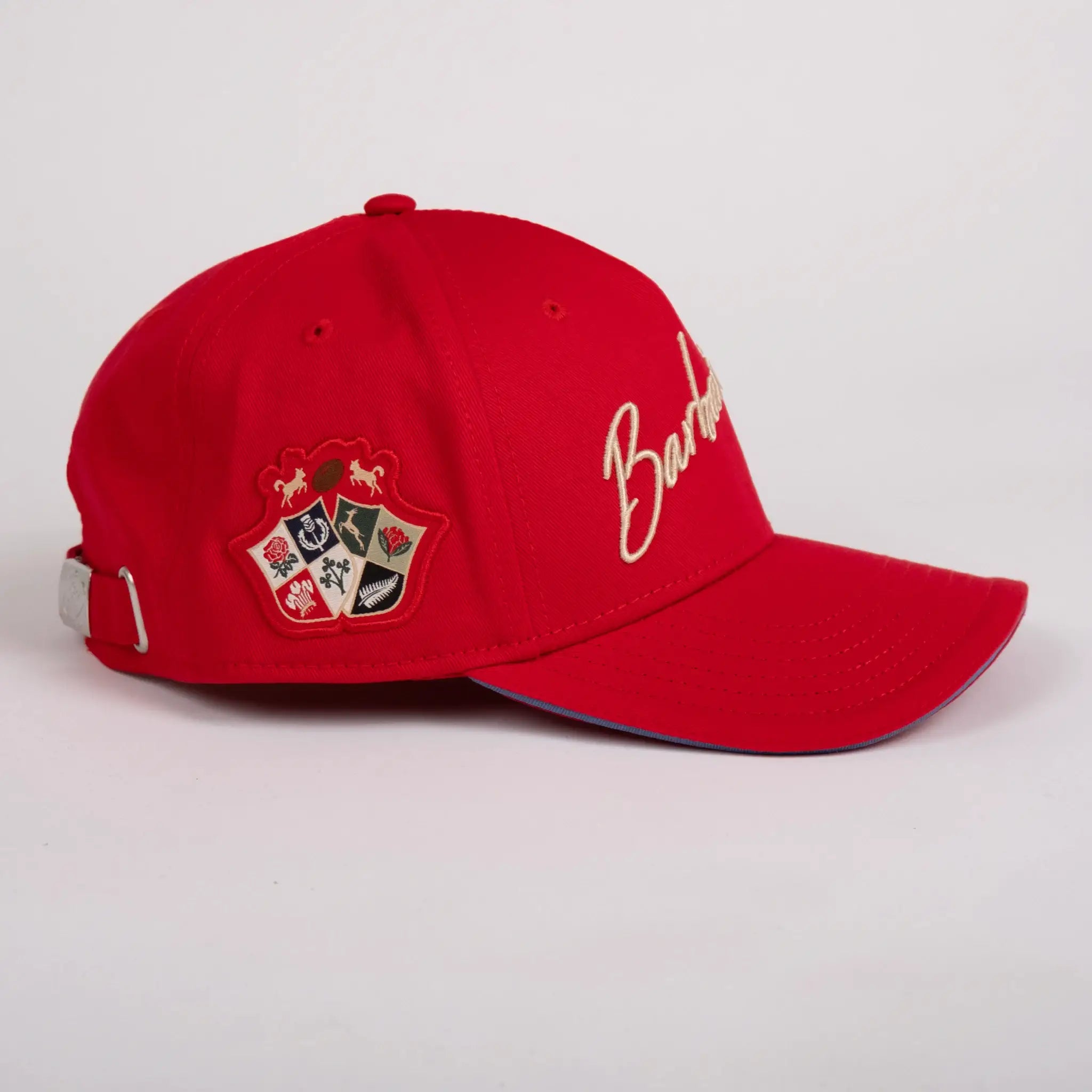 Casquette Barbarians rouge n°10 BACK TO LEGEND (vue de profil droit)