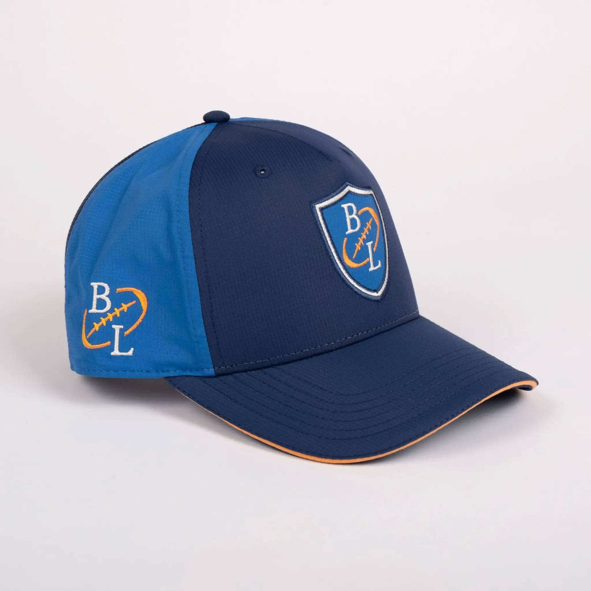 Casquette signature BACK to LEGEND au design bicolore bleu